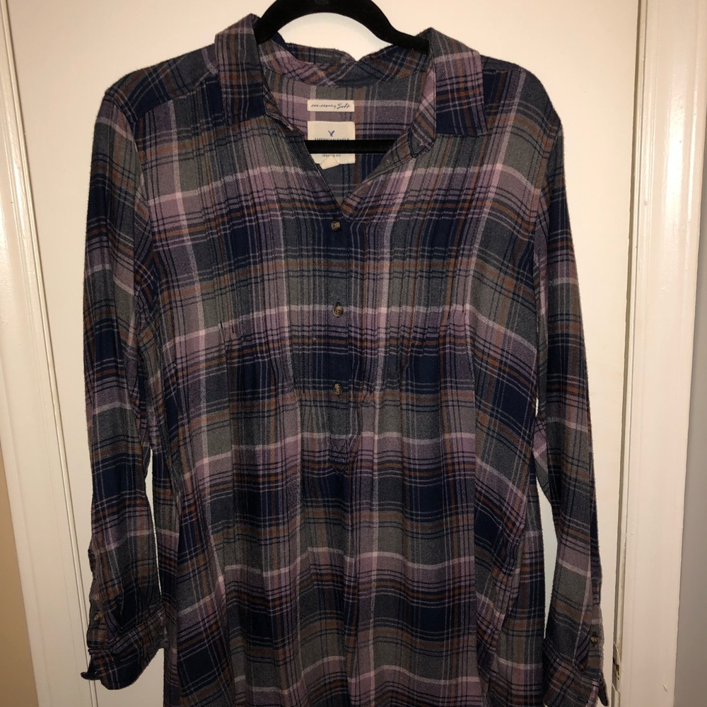 American Eagle Plaid Shirt